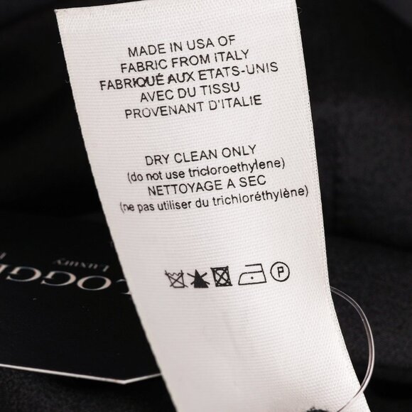 The Row Gamner Black Stretch Cotton Fitted Mini Dress - Picture 10 of 10